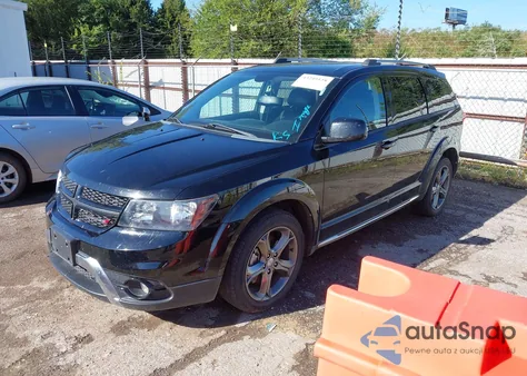 2017 Dodge Journey Crossroad Plus из США, поврежденный, VIN 3C4PDCGG3HT535975